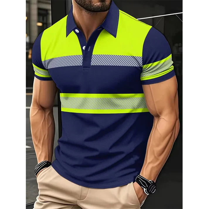 📢📢50% OFF !! ⏰Men's High Visibility Reflective Short Sleeve Shirt